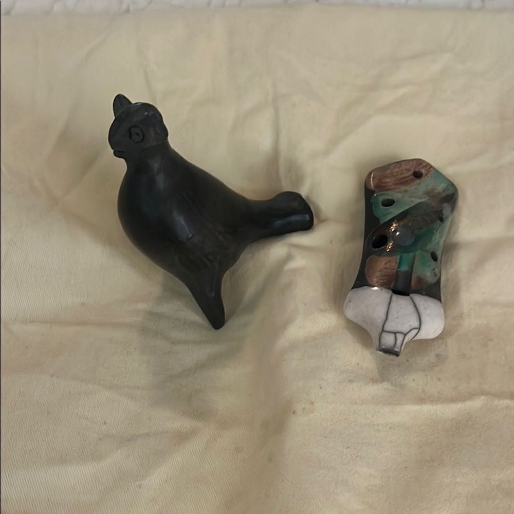 Folk art pottery